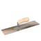 Steel City Trowels By Bon el, Square, Golden Stainless, 14 X 5, Wood, Short Shank 66-142 - alternate 1